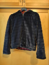 giubbotto da donna robe di kappa tg s, con cappuccio e double face