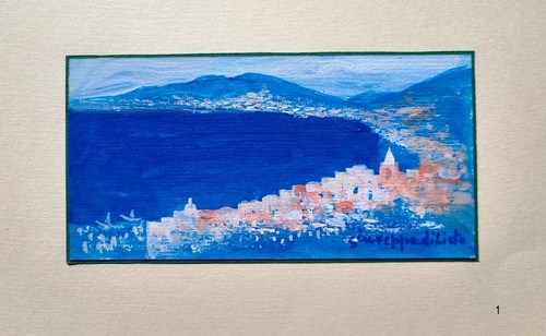 Quadro dipinto tecnica mista