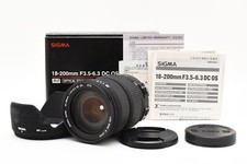Sigma 18-200mm f3.5-6.3 DC OS