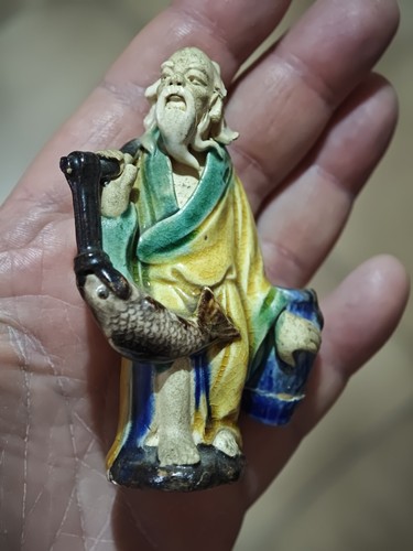Statuina ceramica cinese - statuina,