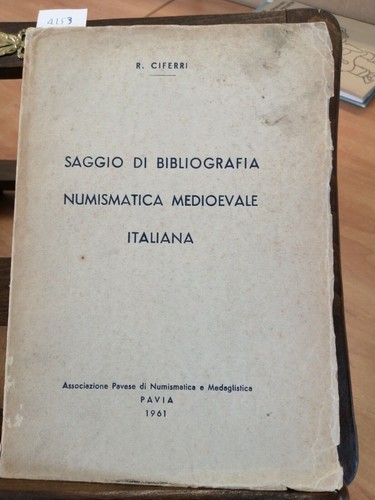 Ciferri saggio di - -,