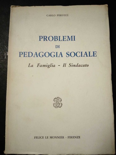 Perucci carlo problemi di - perucci,