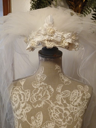 Velo sposa vintage - da, bianco