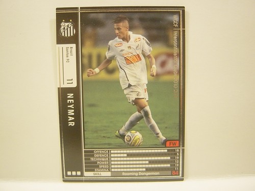 Panini wccf 2010 neymar - 2010-11,