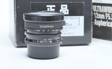 Voigtlander 12 mm f/5.6 obiettivo asferico ultra ampio eliare per M39 Leica LTM