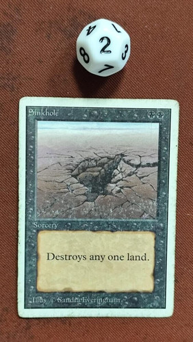 Mtg sinkhole poor rovinata - mtg, poor/rovinata