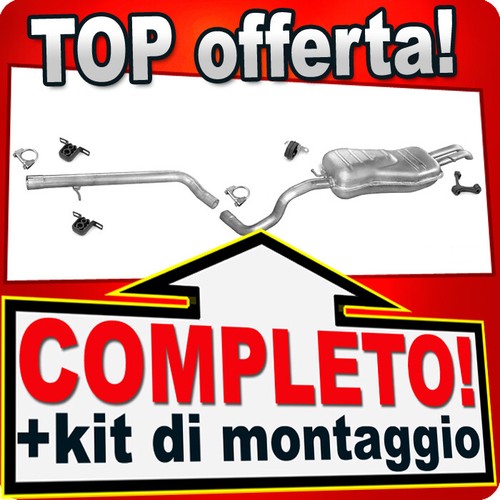Scarico completo per bora - scarico, vw