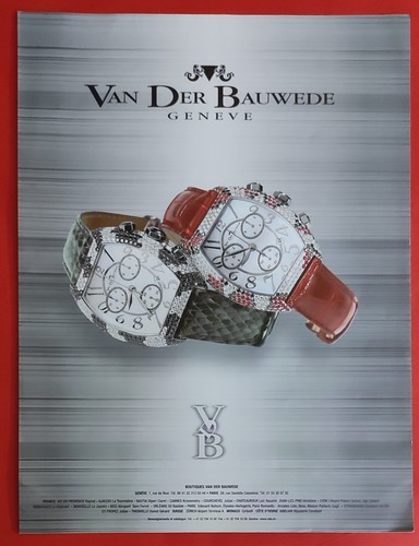 Publicité presse montre - publicité,