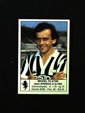 Figurina Calciatori Edis 1985/86 - Michel Platini Juventus # 94