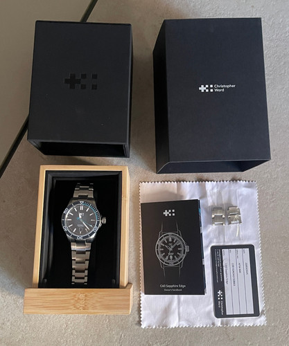 Christopher ward c60 - christopher, sapphire