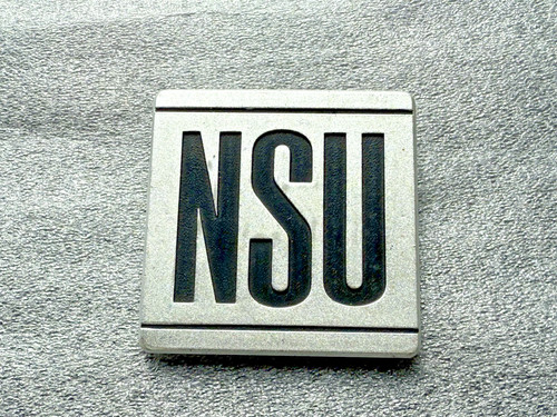 Targa emblema anteriore - , nsu