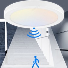 Plafoniera LED con rilevatore