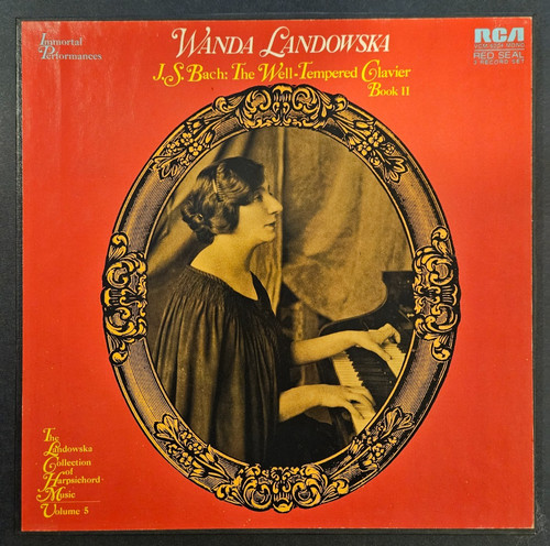 Wanda landowska bach - landowska, j.s.