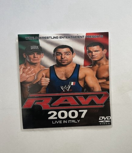 Dvd wwe raw - dvd, 2007