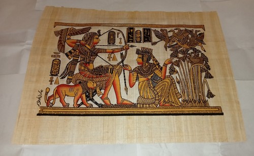 Papiro egiziano 31x23 - papiro,