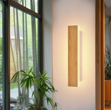 Lampada Da Parete A Led In Bambu