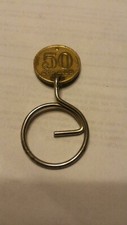 Portachiave Con La Moneta Da 50 Centavos 