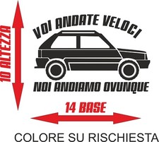 adesivo sticker fiat PANDA 4x4