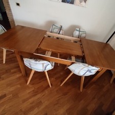 tavolo allungabile usato in legno 3 misure 85x140 - 85x180 - 85x220 h75