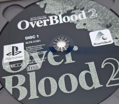 Overblood playstation ps1 - playstation,