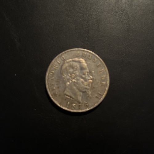 Moneta lire 1876 argento - moneta,