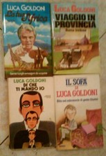LOTTO 4 LIBRI DI LUCA GOLDONI 
