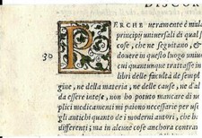 Antique Print P CAPOLETTERA