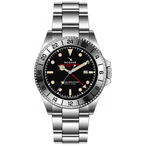 Oceanx sharkmaster gmt swiss - sharkmaster,