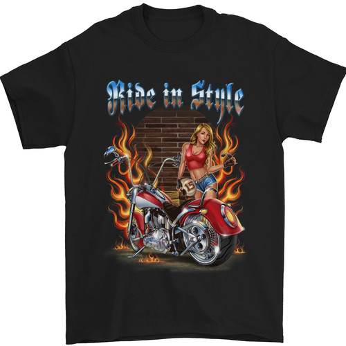 Biker ride stile chopper - biker,