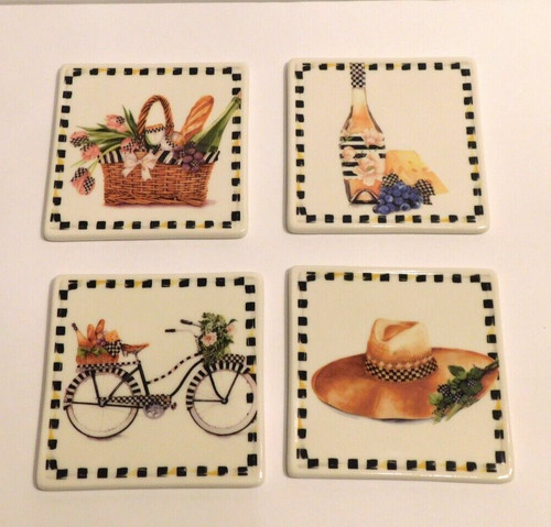 Sottobicchieri ceramica - in,