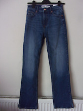 Jeans dritti Bershka blu orlo