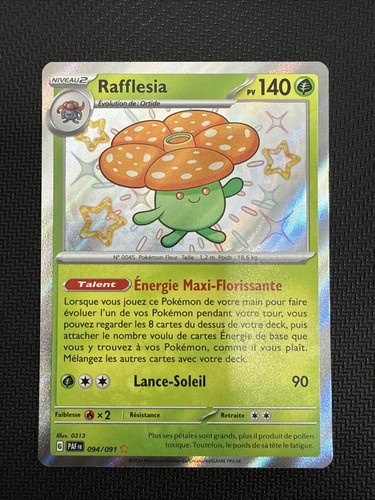 Carte pokémon rafflesia - carte,