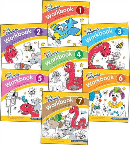 Jolly phonics workbooks - jolly, in