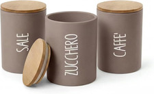 Set 3 Barattoli Cucina in