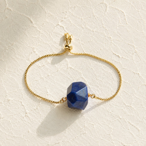 Bracciale geometrico sodalite - geometrico,