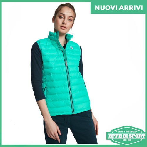 Gilet imbottito donna north - gilet,