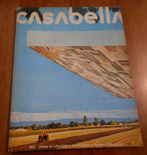 Casabella 363 del 1972 - del,