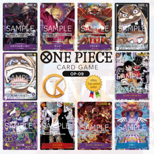 One Piece Cards The Four New Emperors OP-09 ALL PARALLEL JAP PREORDER