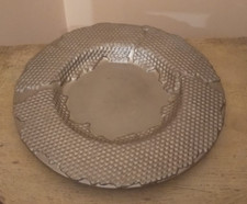 Piatto rotondo Natale dorato