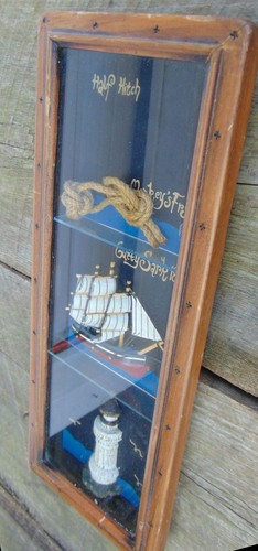 Shadow box picture boat - shadow,