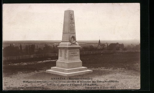 Cpa andrésy nouveau - andrésy,,