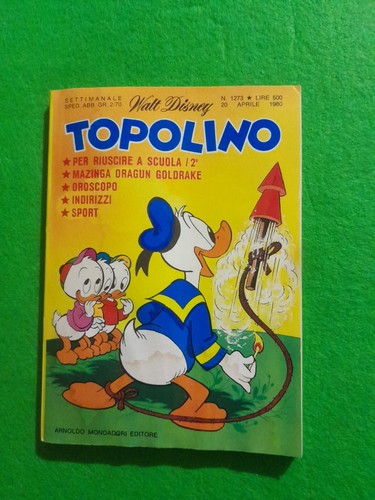 Topolino 1273 libretto - topolino, n°