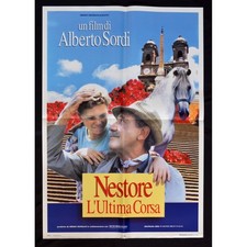 manifesto NESTORE l'ultima corsa cavallo roma alberto sordi S02