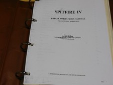 Triumph Spitfire IV repair