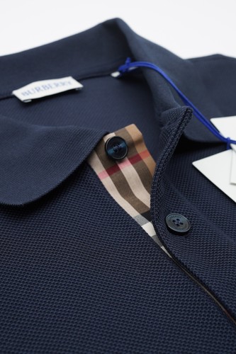 Polo burberry piqué cotone - piqué,