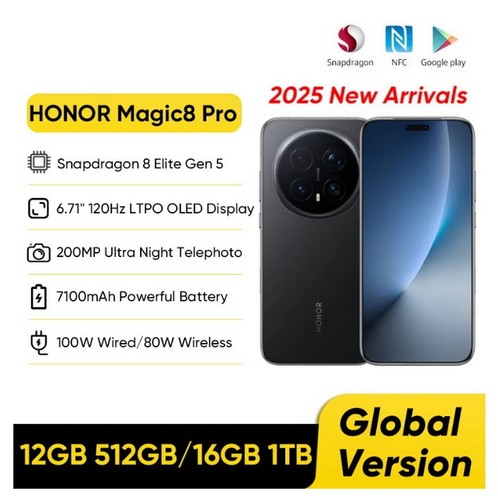 Telefono honor magic8 pro - honor, 5g