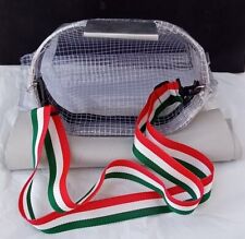 PORTA PESCI TROTA TORRENTE CERCHIO ALL. GANCIO CINTURA+BORSA RETINATA+TRACOLLA