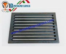 Grata,Fondello,Griglia,ghisa,stufa,legna,termo,camino, 19x24 cm LB-GC190240