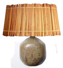 YVES BAUDAT - LAMPE CUBIQUE EN