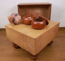 Gioco tradizionale giapponese go-board IGO Goban Hamaguri Nachiguro Go Stone Set